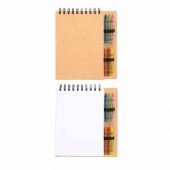 Libreta Con 6 Crayones