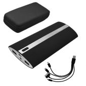 Ver Power Bank Premium 18,500 Mah Incluye Cable Usb Con 5 Adaptadores Linterna Led Cuenta Con 2 Entrada Para Realizar Cargas Simultaneas Medidas 16 X 8 X 2.5 Cm.Incluye Estuche. Power Bank Premium 18,500 Mah Incluye Cable Usb Con 5 Adaptadores Linterna Led Cuenta Con 2 Entrada Para Realizar Cargas Simultaneas Medidas 16 X 8 X 2.5 Cm.Incluye Estuche.