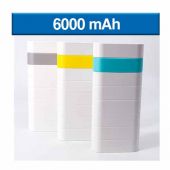 Ver Power Bank Stripe De 6000 Mah Con Cable Android Medidas 14 X 6.4 X 2.3 Cm. Colores Amarillo, Azul Y Gris Power Bank Stripe De 6000 Mah Con Cable Android Medidas 14 X 6.4 X 2.3 Cm. Colores Amarillo, Azul Y Gris