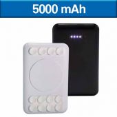 Ver Power Bank Con Ventosa En Colores Blanco Y Negro Power Bank Con Ventosa En Colores Blanco Y Negro