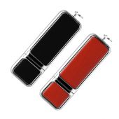 Usb Deluxe Ejecutiva 4Gb Medidas 7 X 2 X 0.7 Cm. Detalles Cromados Y Curpiel Colores Negro Y Café